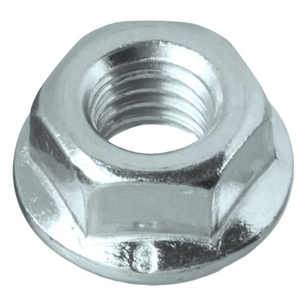 Гайка DIN6923 М5 шестигранная с фланцем оцинкованная (100 шт)