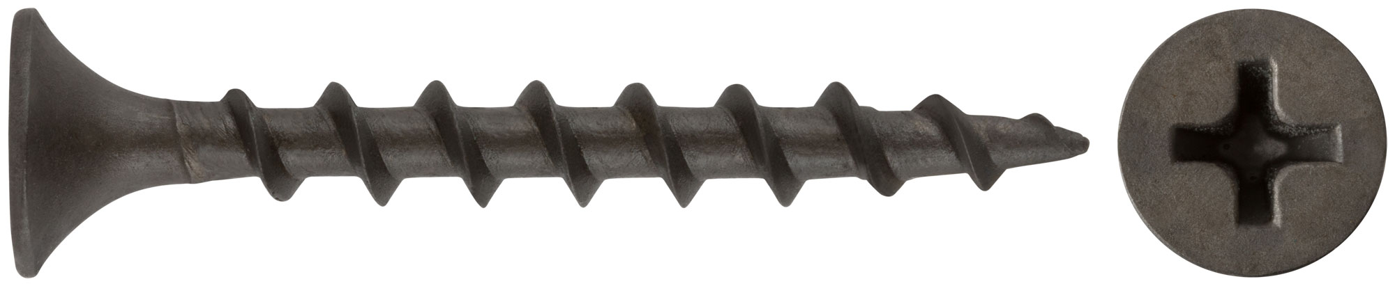 Саморез гипсокартон/дерево 3,5х32 черный (25шт)