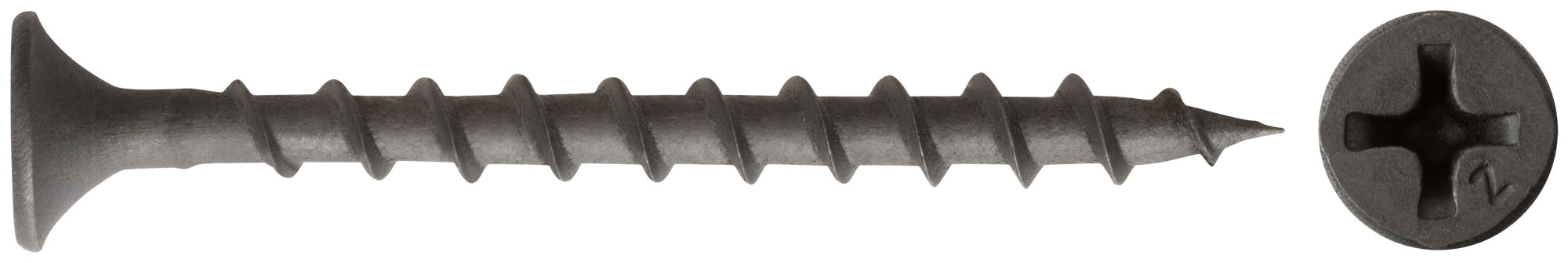 Саморез гипсокартон/дерево 3,5х41 черный (20шт)