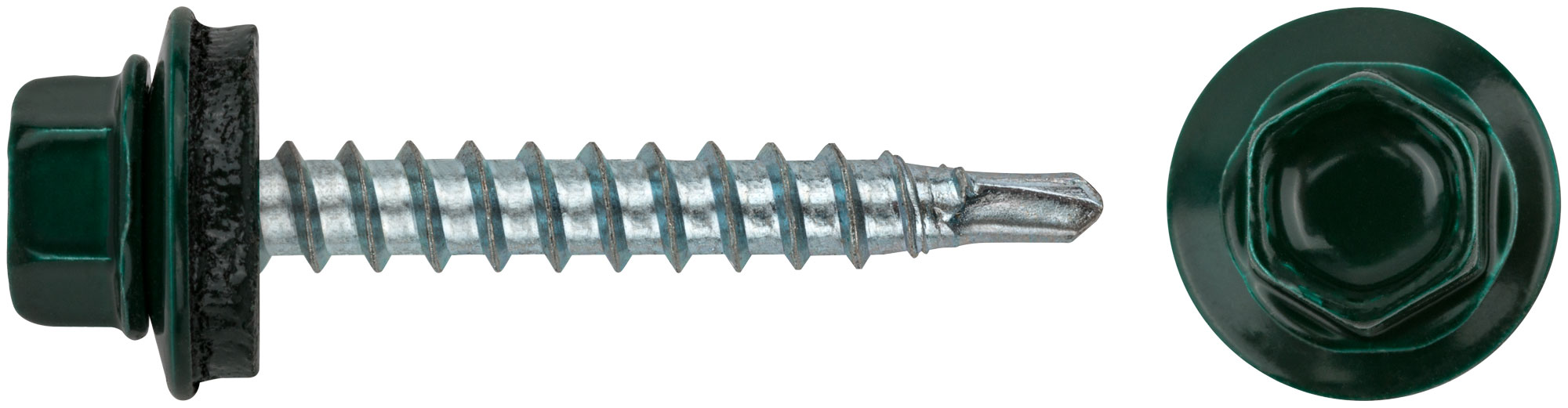 Шуруп кровельный 4,8х32 сверлоконечный (100шт)