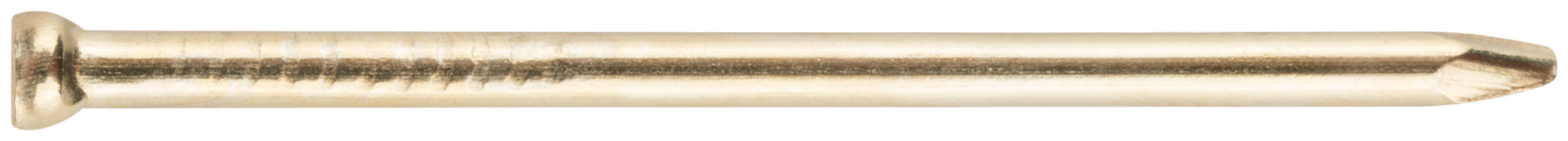 Гвоздь финишный 1.4х25 латунированный (40шт)