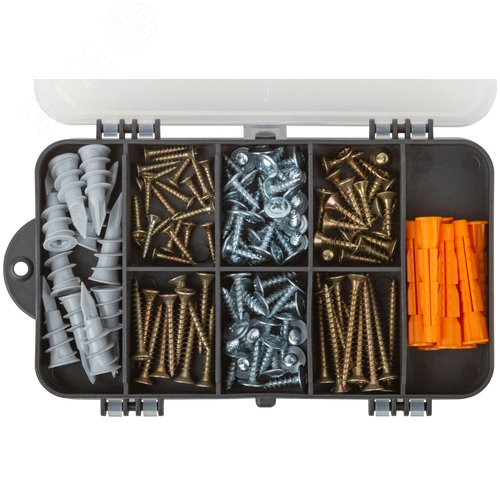 Набор крепежа универсальный 278 шт. - фото 1