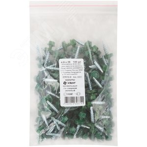 Шуруп кровельный 4,8х28 сверлоконечный (100шт) - фото 2