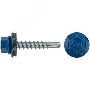 Изображение товара Шуруп кровельный 4,8х28 сверлоконечный (250шт) (упак)