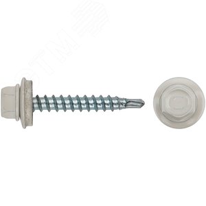 Шуруп кровельный 4,8х32 сверлоконечный (100шт) - фото 1
