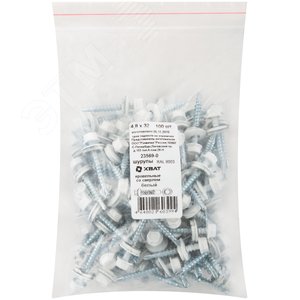 Шуруп кровельный 4,8х32 сверлоконечный (100шт) - фото 2