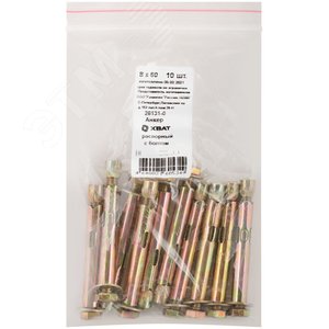 Изображение товара Анкер распорный 8х60 с болтом (10шт) (упак)