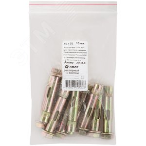 Изображение товара Анкер распорный 10х55 с болтом (10шт) (упак)