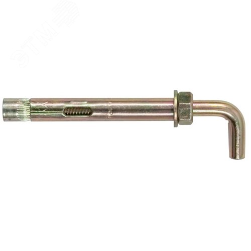 Изображение товара Болт анкерный 10х100 с Г-образный крюком (уп=30шт.) (упак)