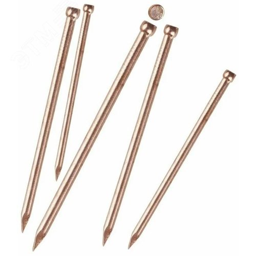 Гвоздь финишный 1.4х25 бронзированный (1кг) - фото 2