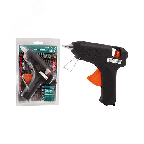 Изображение товара Пистолет клеевой Engy EGG-40, с подставкой, 40 Вт (шт)
