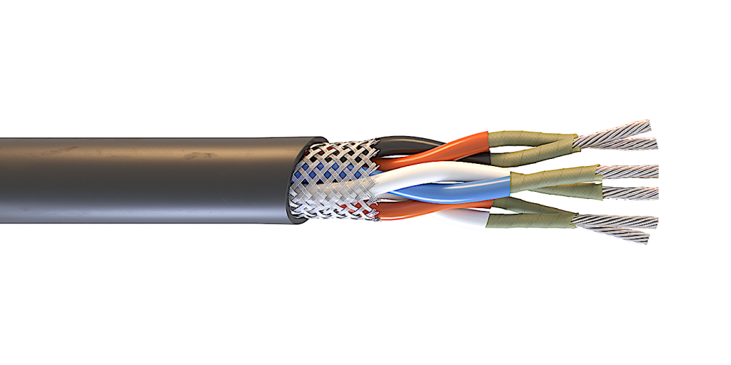Кабель монтажный МКЭШВнг(А)-FRLS 1х2х2,5 эм