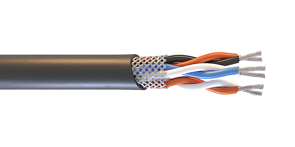 Кабель монтажный МКЭШВ 1х2х0,5 эм