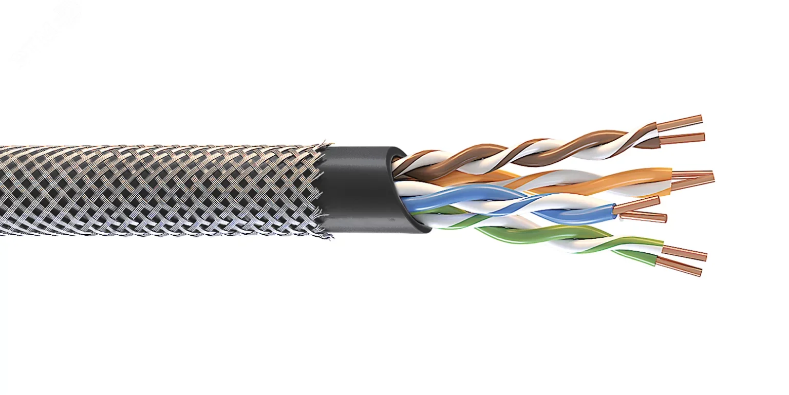 Изображение товара Витая пара СегментЛАН F/UTP Cat5e ZHнг(А)-HF 1х2х0.52 (м)
