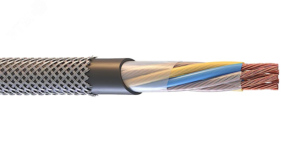 Изображение товара Малогабаритный кабель КМПВЭнг(А)-LS 3Х2.50 для цепей управления и сигнализации