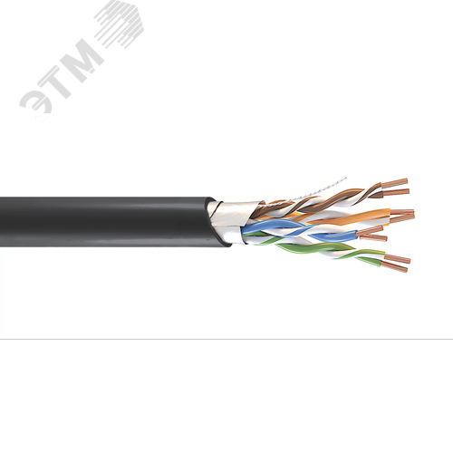 Изображение товара Витая пара СегментЛАН F/UTP Cat5e ZHнг(А)-FRHF 2х2х0.52 (м)