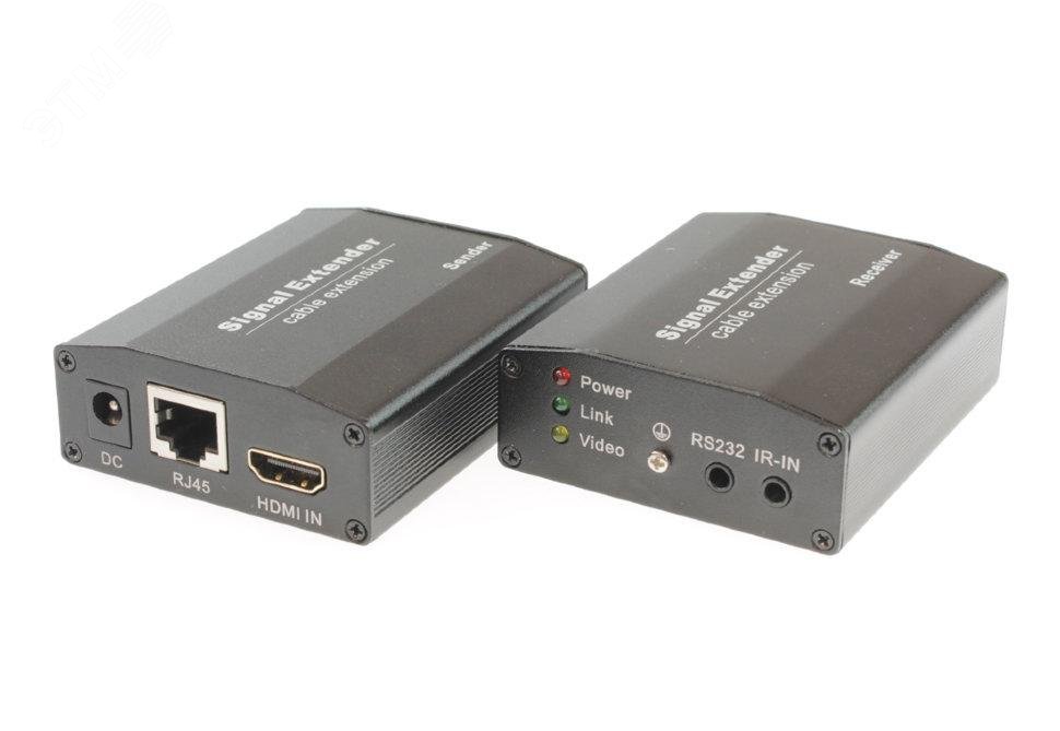 Изображение товара Удлинитель HDMI PoH 70 м HDBaseT RJ45 2 порта 1x HDMI 1x RJ45