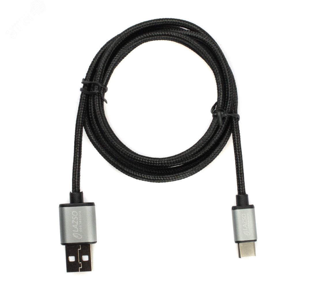 Кабель для передачи данных и зарядки USB2.0 тип A  - USB тип C, 2А WU-206(1,2m) WU-206(1,2m) SC&T
