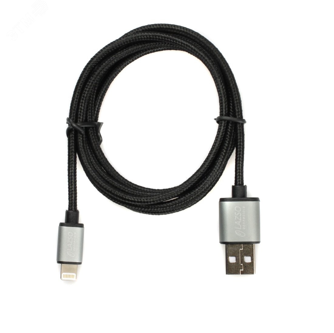 Кабель USB 2.0 - Lightning, длина 1.2 м, чёрный WU-202(1,2m) WU-202(1,2m) SC&T