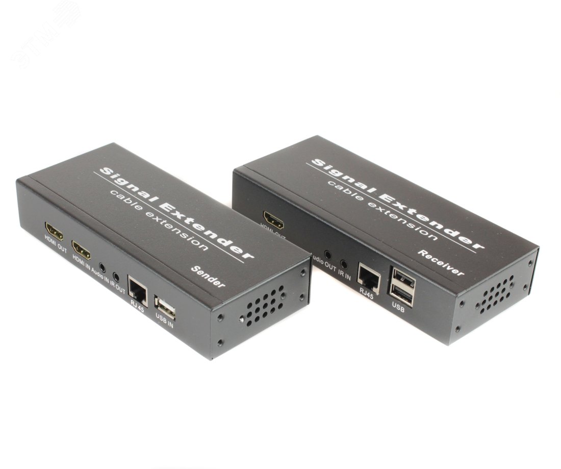 Изображение товара Комплект для передачи HDMI сигнала TLN-HiKMDA2+RLN-HiKMDA2