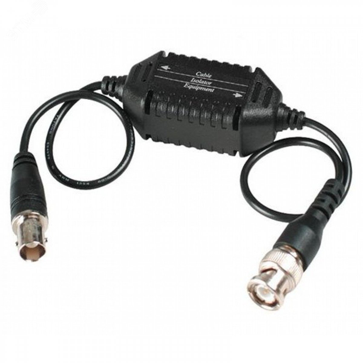 Изолятор коаксиального кабеля для защиты от искажений по земле. BNC-BNC GL001 SC&T