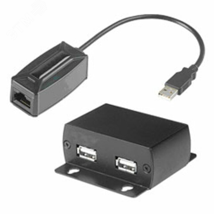 Изображение товара Удлинитель клавиатура мышь 1хRJ45 1хUSB до 300 м