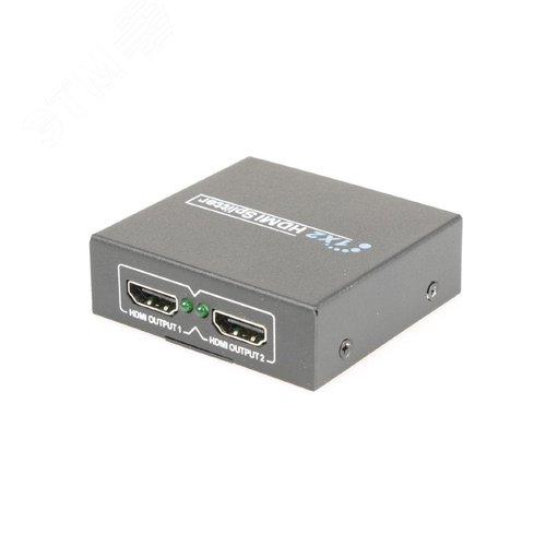 Изображение товара Разветвитель сигнала HDMI, 1вх./2вых., 4K2K(30Гц), 10,2 Гбит/с (шт)