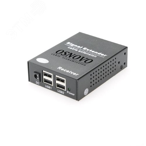 Изображение товара Удлинитель USB 2.0 по сети Ethernet 1хUSB-A, 1хRJ45 до 150 м (шт)