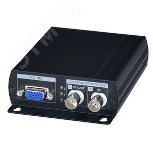 Преобразователь AHD/HDCVI/HDTVI в HDMI/VGA/CVBS 1хBNC, БП DC 12V, 0.5A AD001HD4 SC&T