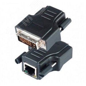 Комплект для передачи DVI-сигнала по кабелю витой пары CAT5e/6