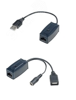 Изображение товара Удлинитель USB по кабелю витой пары UE01 для передачи данных до 70 м и 300 м