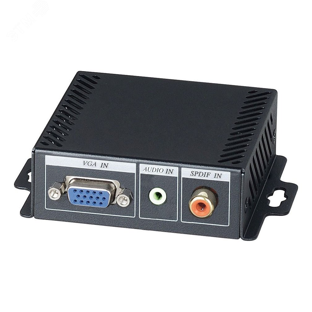 Преобразователь VGA и аудиосигнала (стерео аналогового или цифрового) в HDMI сигнал VH01E SC&T