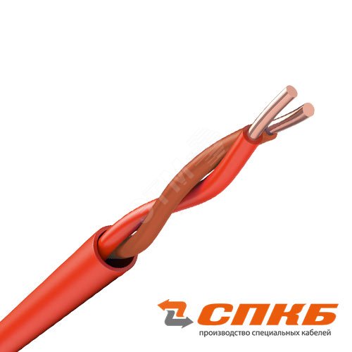Изображение товара Кабель КПКВнг(А)-FRLS 1х2х1.50 красный огнестойкий силовой для внутренних помещений