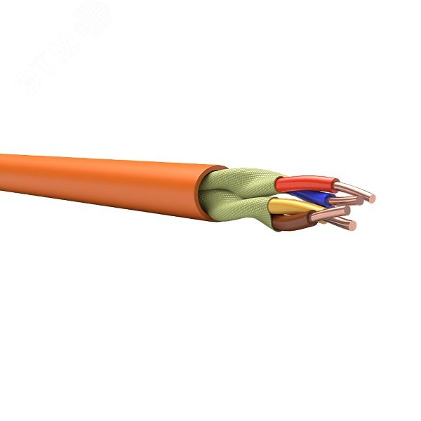 Кабель КПССнг(А)-FRLS 1х2х0.75 оранжевый артикул КПССнг(А)-FRLS 1х2х0 ...