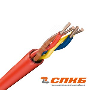 Изображение товара Кабель КПСТТнг(А)-HF 2х2х0.50 красный (м)