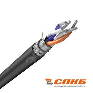 Изображение товара Кабель ТехноКИПнг(А)-НF 2х2х0.60 черный (м)