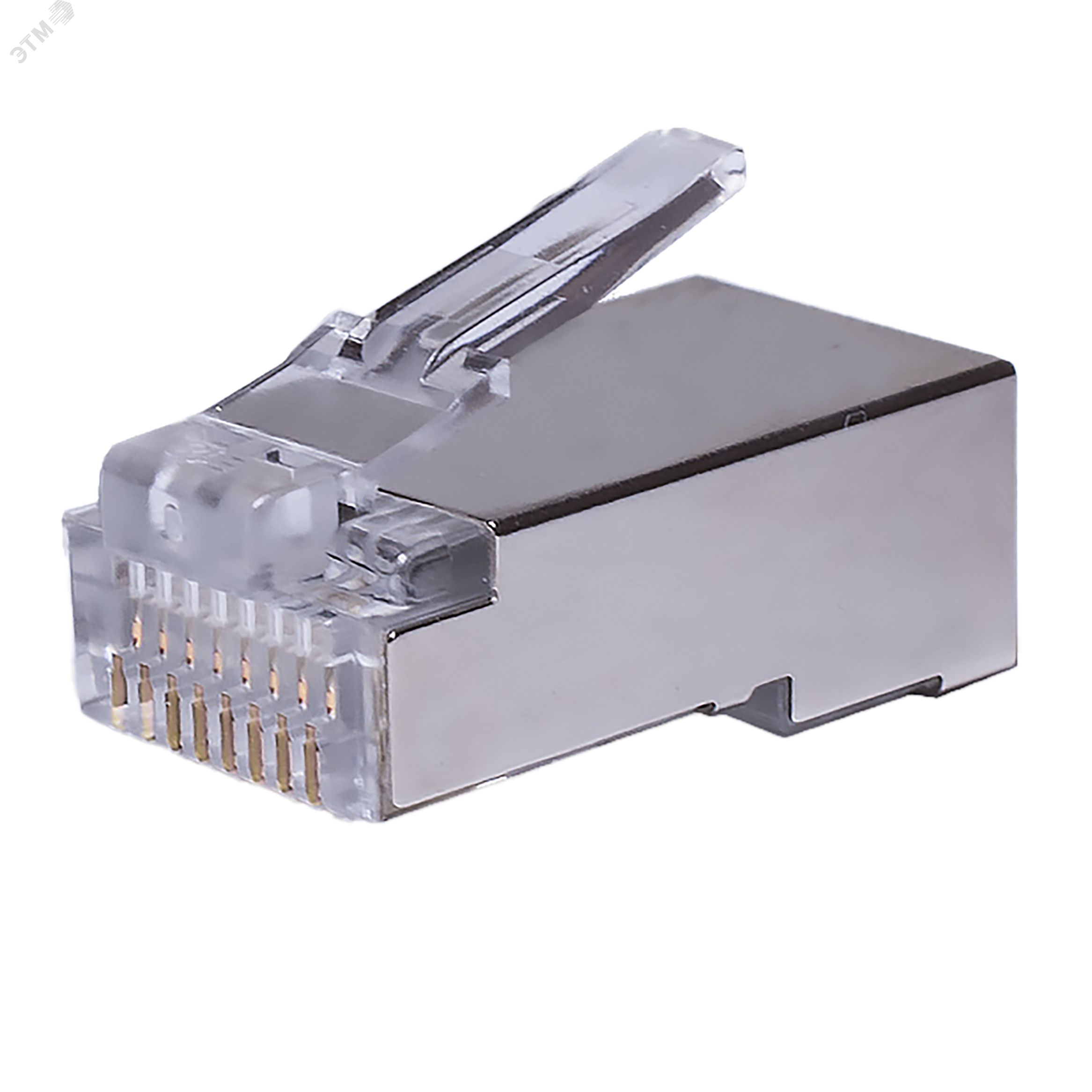 Изображение товара Коннекторы 8P8C F/UTP Cat5e RJ-45 10 шт комплект для Ethernet кабелей