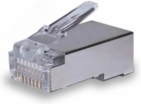 Коннекторы 8P8C (Компьютерный разъем) F/UTP Cat.5e (RJ-45) Уп. 100шт. 10-0231 SUPRLAN - превью