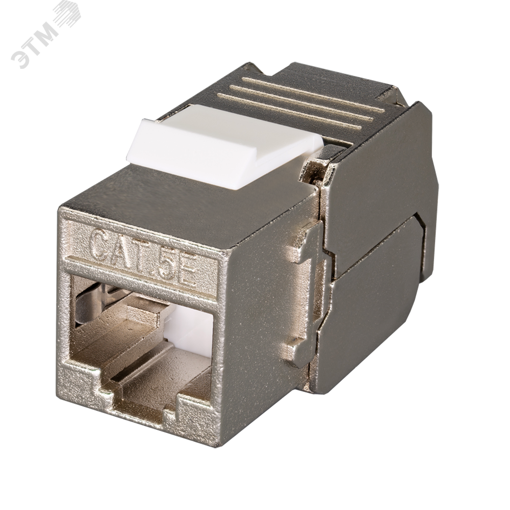 Изображение товара Модуль Keystone Jack 8P8C RJ-45 FTP Cat 5e 180 градусов SUPRLAN