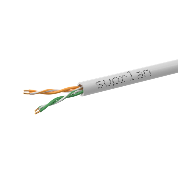 Витая пара U/UTP кат 5e 2x2xAWG24 Median Cu PVC IN 500м