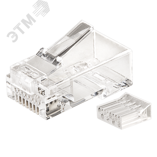 Изображение товара Коннекторы 8P8C (Компьютерные разъемы) U/UTP Cat.6 3U (RJ-45) Уп. 100шт. (упак)