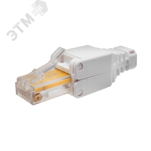 Изображение товара Коннекторы 8P8C U/UTP Cat5e (RJ-45) безынструментальный (10шт/DIY упак.) (шт)