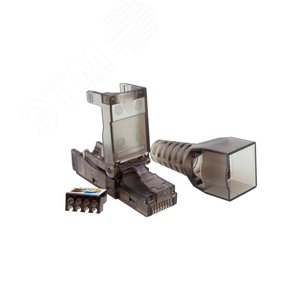 Изображение товара Коннектор 8P8C UTP 6A (RJ-45) безынструментальный (шт)