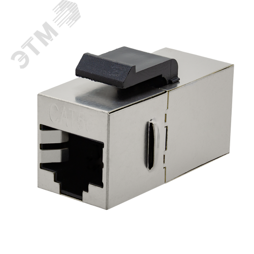 Изображение товара Соединитель проходной 8P8C (RJ-45) FTP Cat5e (DIY упак.) (шт)