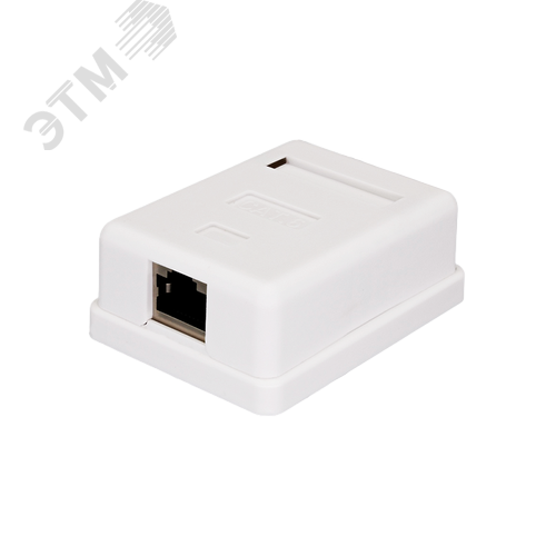 Изображение товара Розетка компьютерная 8P8C (RJ-45) FTP 6 1 порт (DIY упак.) (шт)