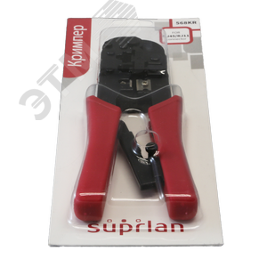 Изображение товара Кримпер для обжима витой пары (RJ-45 RJ-12) (шт)