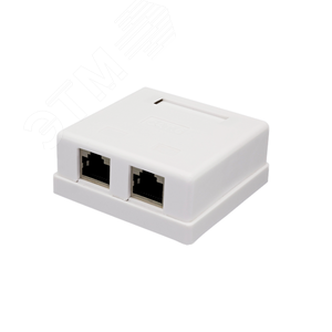 Компьютерная розетка 8P8C (RJ-45), FTP, 6, 2 порта 10-0353 SUPRLAN