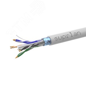 Изображение товара Витая пара F/UTP кат 6 4x2xAWG23 Cu PVC IN 305м (м)