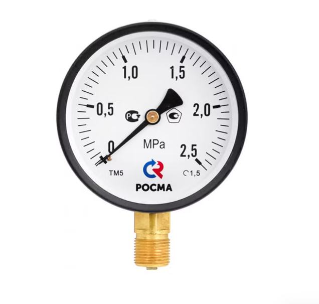 Манометр радиальный ТМ-510Р.00 0...16 bar. Резьба G1/2 кл.т. 1.5