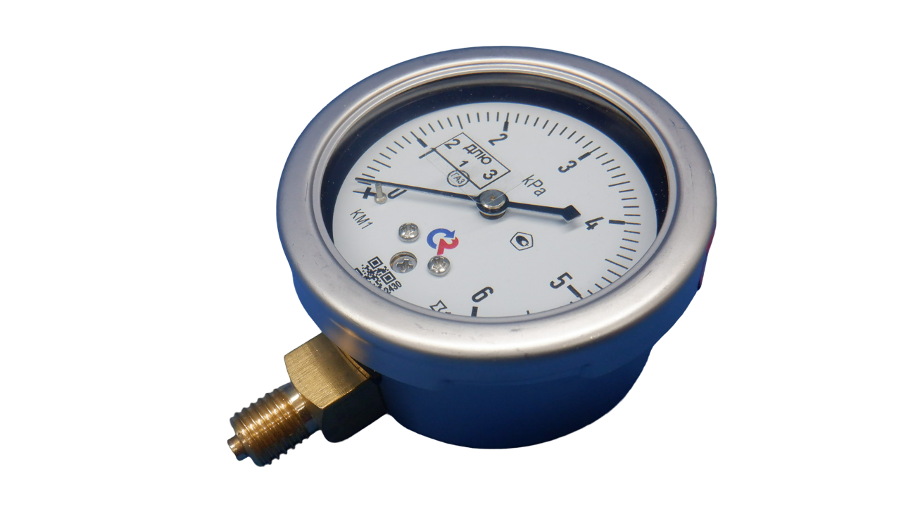 Манометр км-12р (0-6kpa)m12x1,5.1,5 63мм, радиальное присоединение